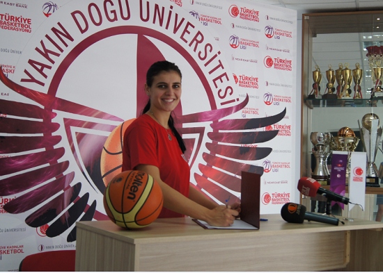 Yakın Doğu Üniversitesi Kadın Basketbol Takımı’nın WNBA’de Oynayan Sırp Yıldızı Ana Dabovic Basın İle Buluştu