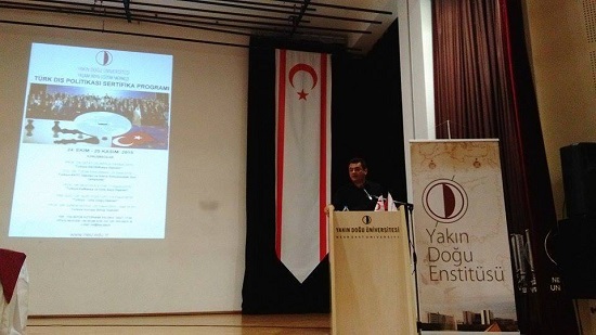 Doç. Dr. Tufan Erhürman Yakın Doğu Enstitüsü’nde Konuştu: “İki Bölgeli Federasyon Hukuken Türk Tezidir”