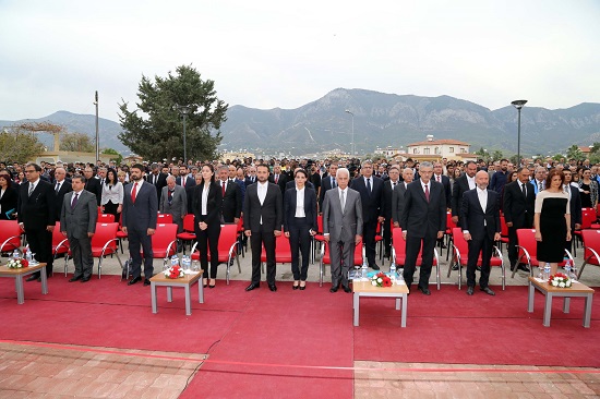 The Foundations of the Hospital of University of Kyrenia and the Faculty of Medicine were laid with a grand ceremony