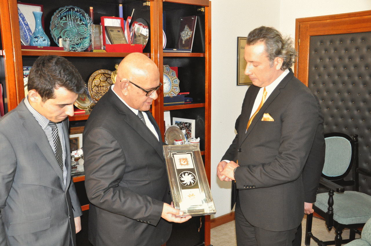 Near East University Rector Prof. Dr. Hassan was awarded with Rector of the Year Plaque