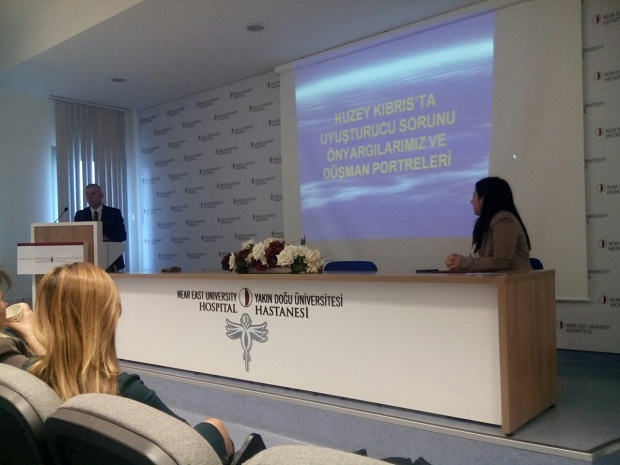 Karaokçu, Head of Fight against Drugs Commission of Prime Ministry, gave a conference at NEU Faculty of Medicine