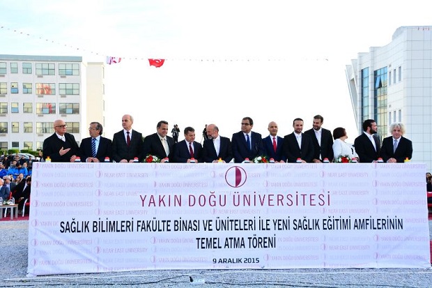Ground Breaking Ceremony of NEU Health Sciences Faculty Complex realized by participation of high level protocol
