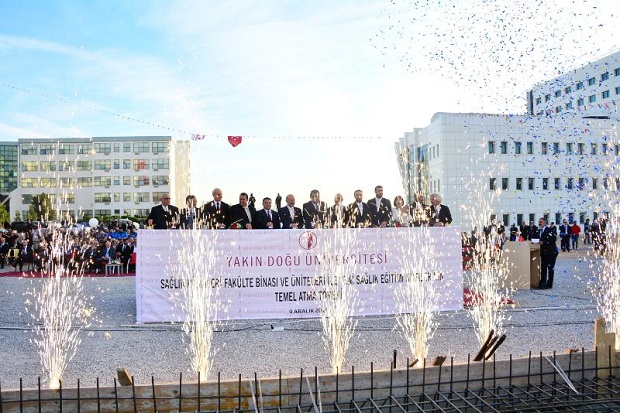 Ground Breaking Ceremony of NEU Health Sciences Faculty Complex realized by participation of high level protocol