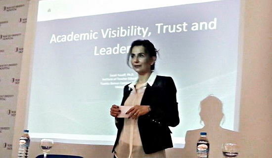 A Seminar titled as “Trustworthiness and Leadership in Academy” was given at Near East University