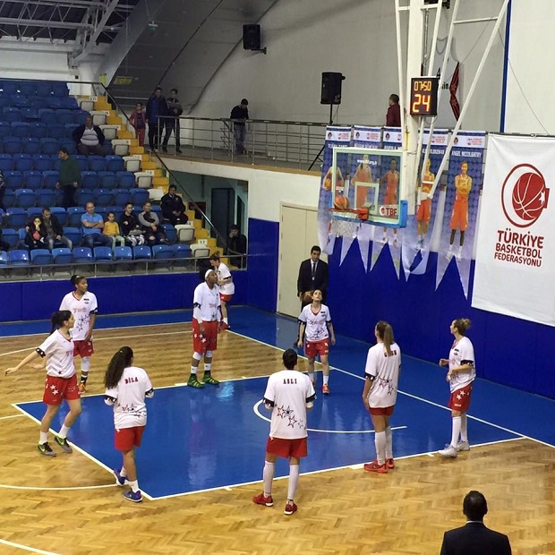 Near East University Women’s Basketball Team is hosting Galatasaray