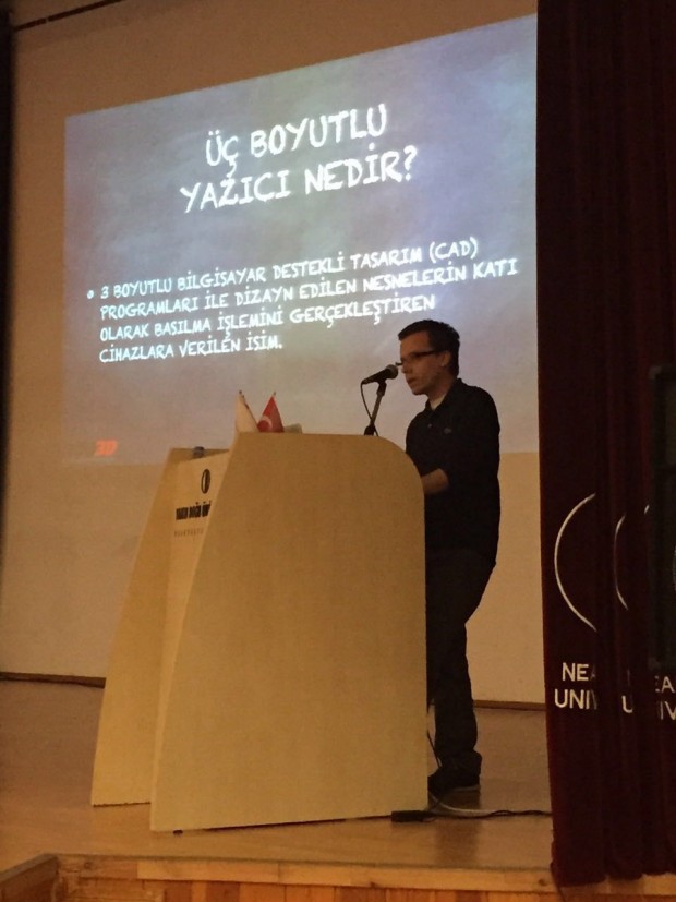 “Üç Boyutlu Yazıcıların Sağlık Alanında Kullanımı” Konferansı Gerçekleştirildi “Üç Boyutlu Yazıcıların Sağlık Alanında Kullanımı” Konferansı Gerçekleştirildi
