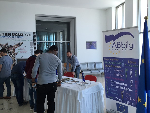 Near East University Faculty of Engineering Career Days held in cooperation with EU Information Center