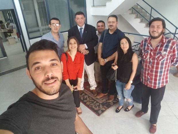 Yakın Doğu Üniversitesi İletişim Fakültesi Öğrencileri Kıbrıs Medya Kurumu’nu Ziyaret Etti