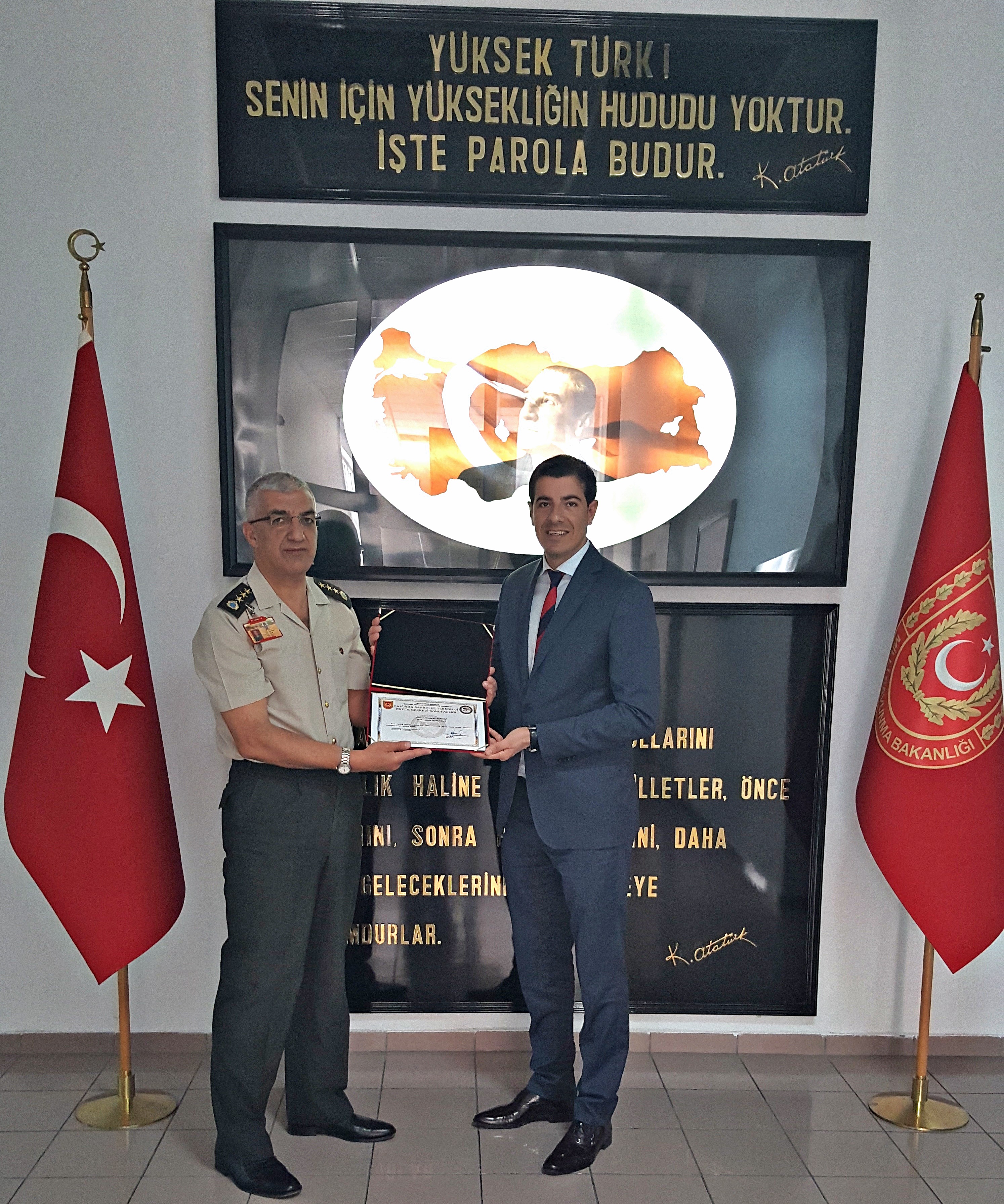 YDÜ’nden Türk Silahlı Kuvvetlerine Bilgi Haritalama Eğitimi YDÜ’nden Türk Silahlı Kuvvetlerine Bilgi Haritalama Eğitimi