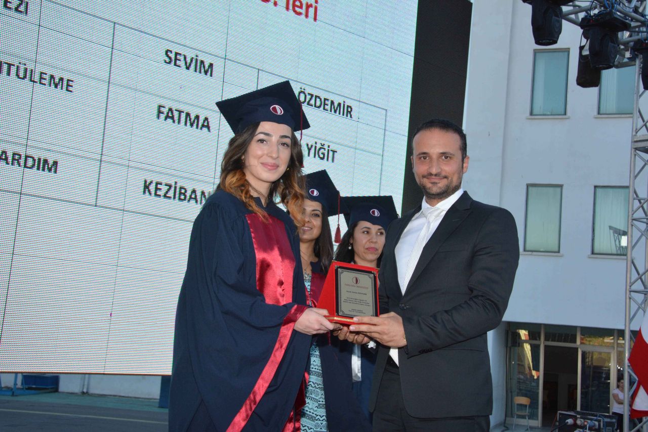 Near East University School of Health Sciences Graduates were given their diplomas……..