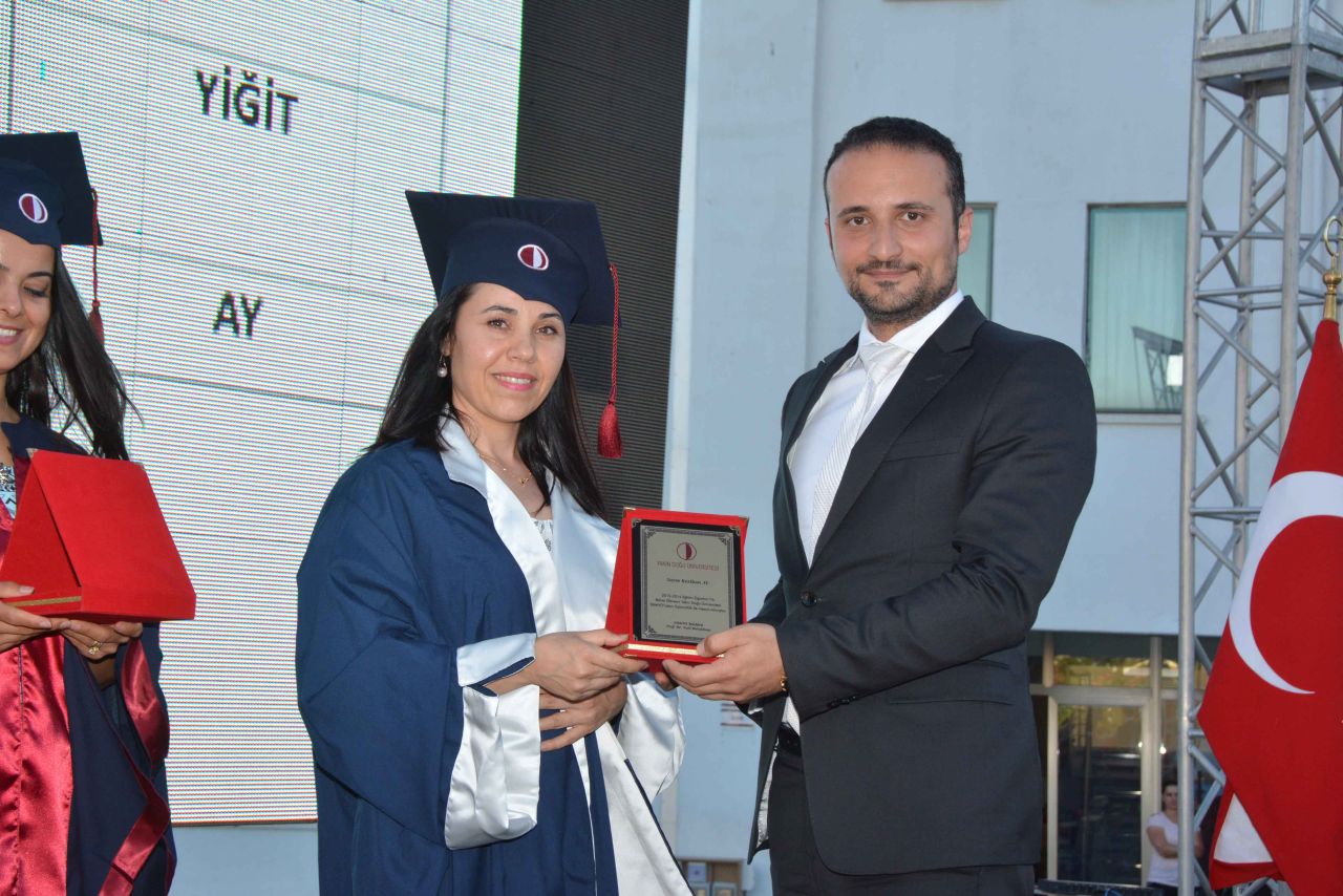 Near East University School of Health Sciences Graduates were given their diplomas……..