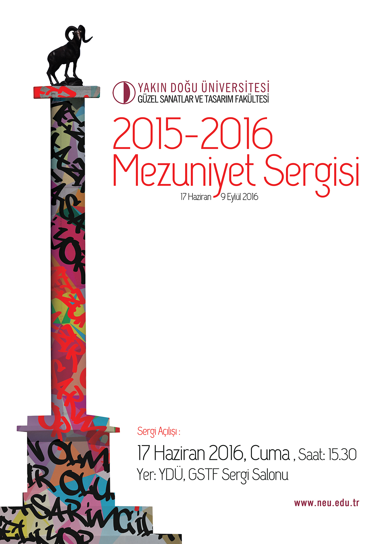 YDÜ, Güzel Sanatlar ve Tasarım Fakültesi'nden Mezuniyet Sergisi