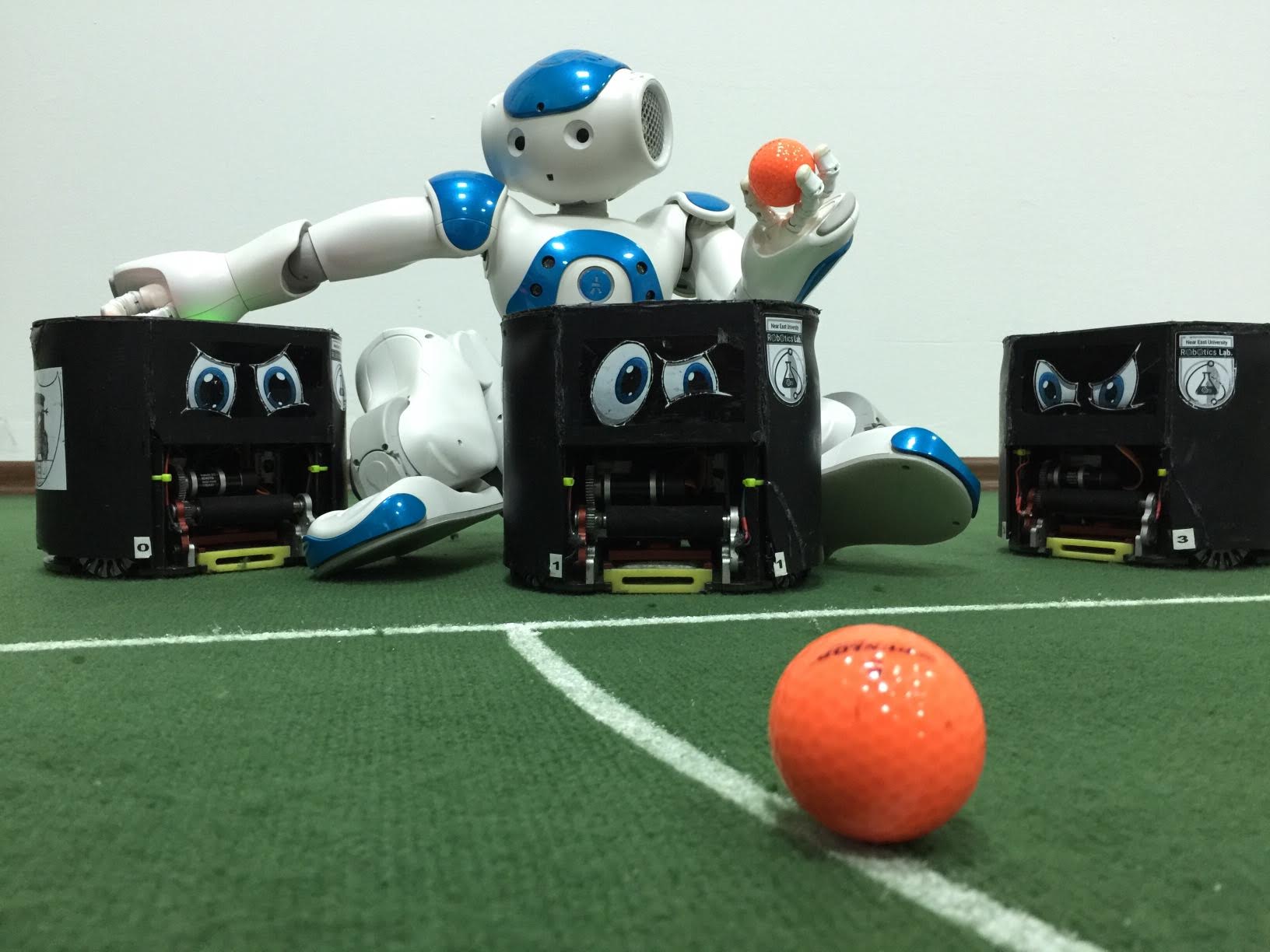 NEUIslanders Robot Futbol Takımı Dünya Kupası İçin Ada’dan Ayrıldı