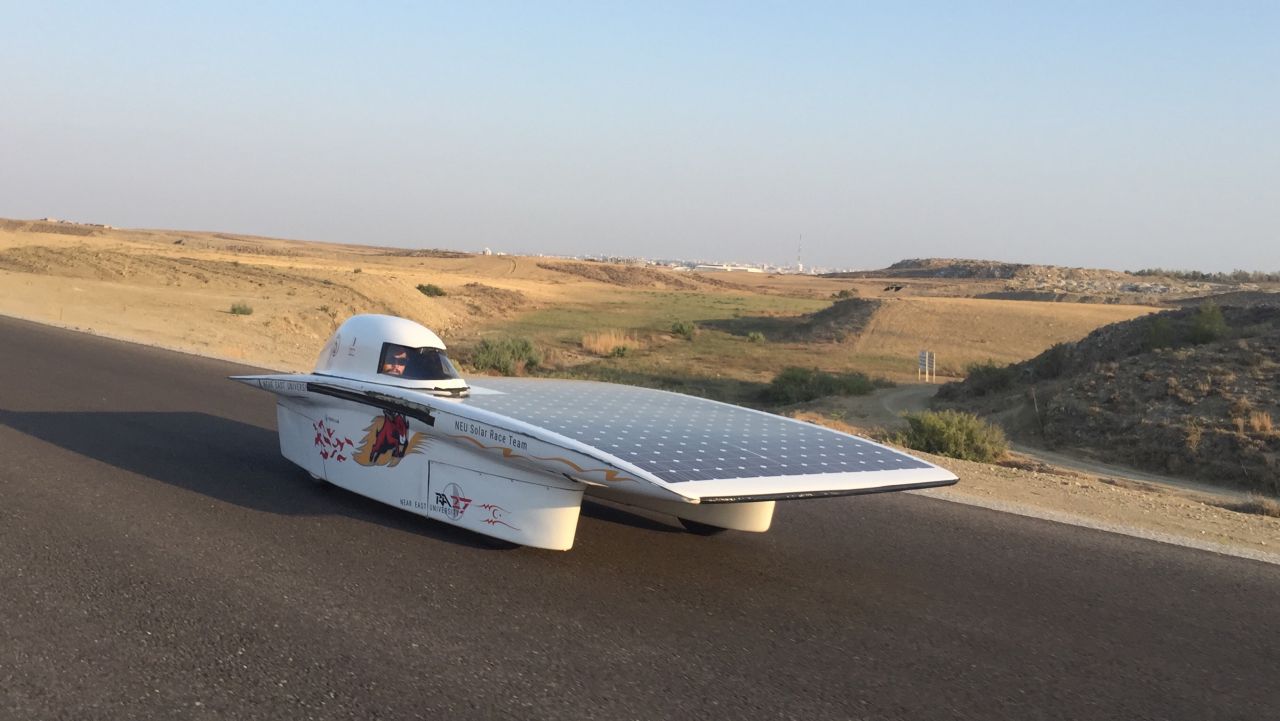 The Solar Powered Vehicle of Near East University, RA27 is soon to debut in South Africa