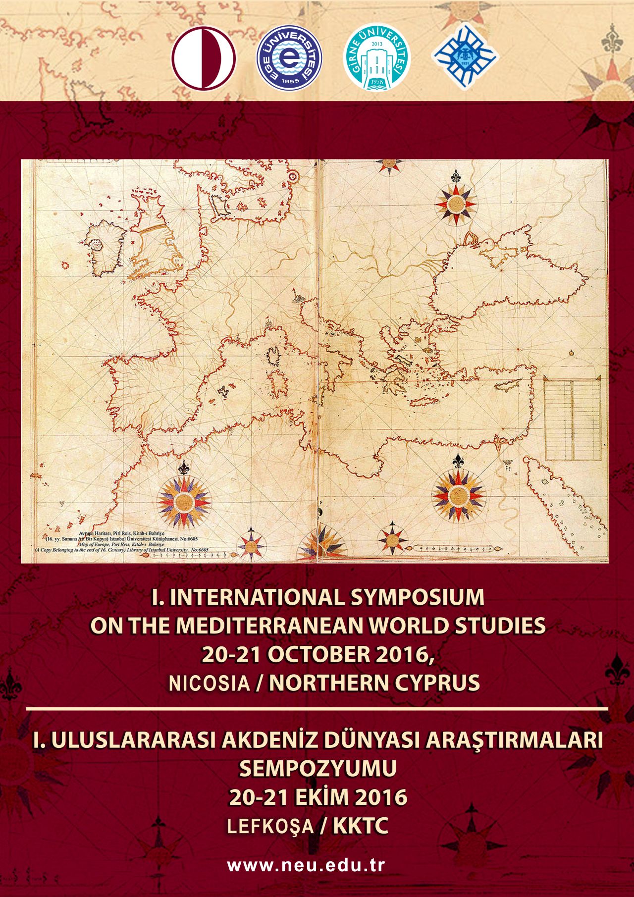 Near East University is hosting the 1st International Symposium on Mediterranean World Studies
