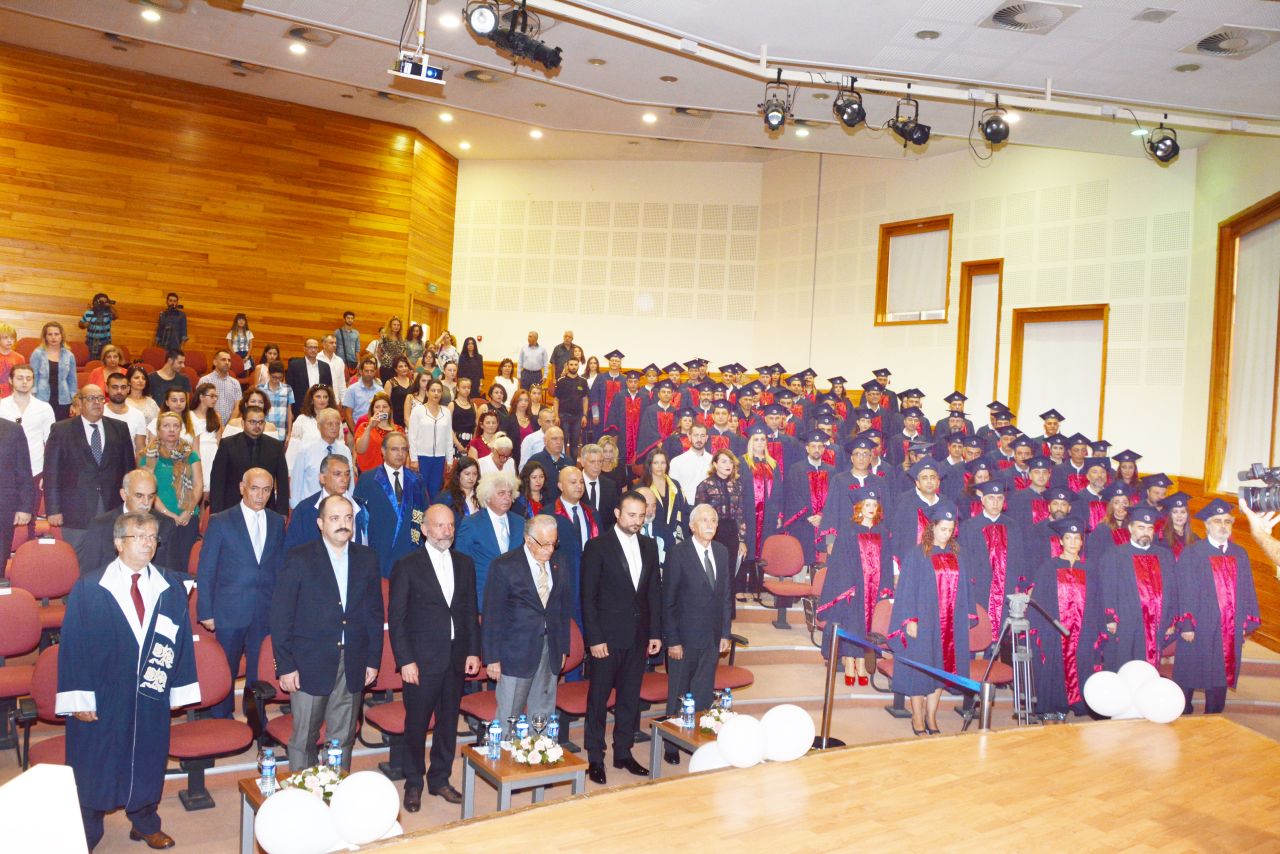 Near East University realized the graduation ceremony which it could not realize 21 years ago, in 1995