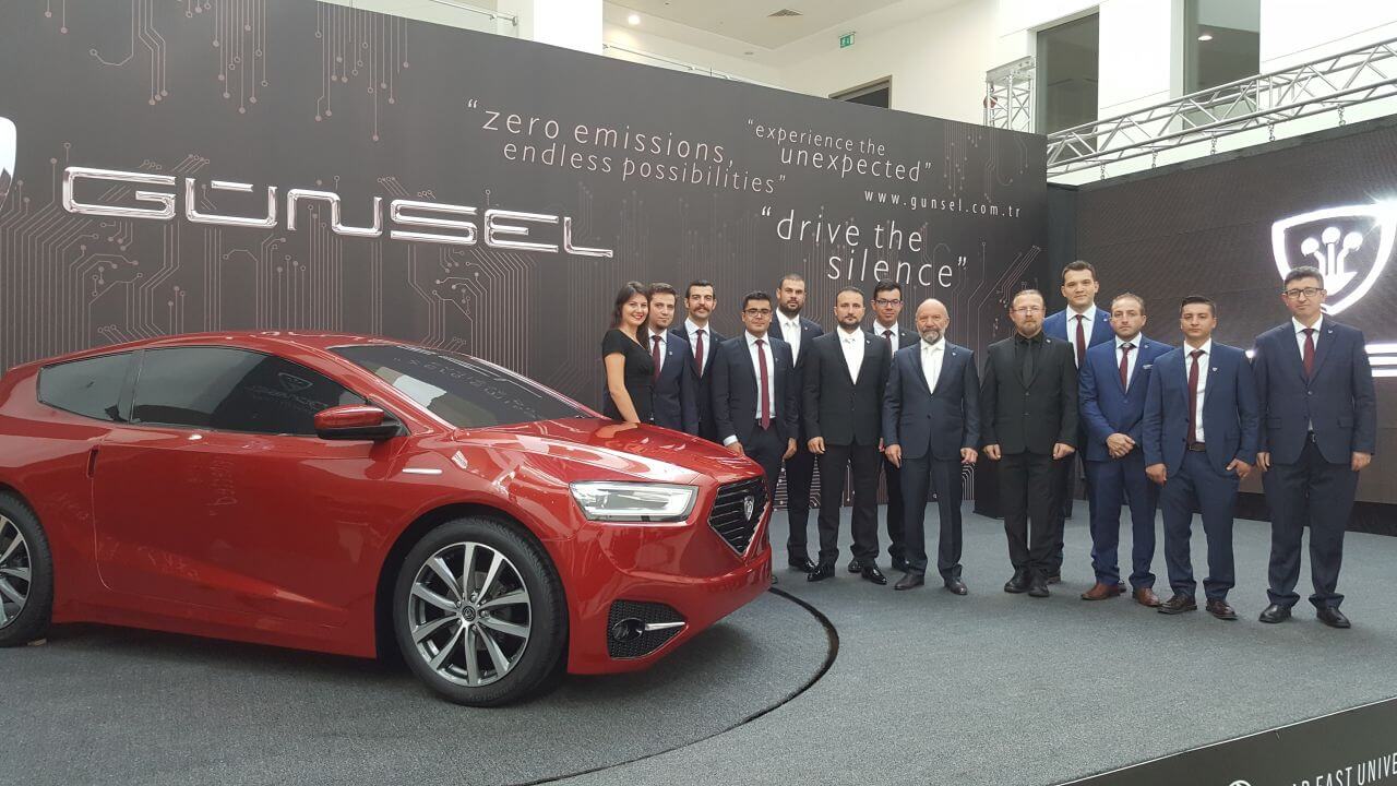 “GÜNSEL”, The First Domestic Car of TRNC introduced