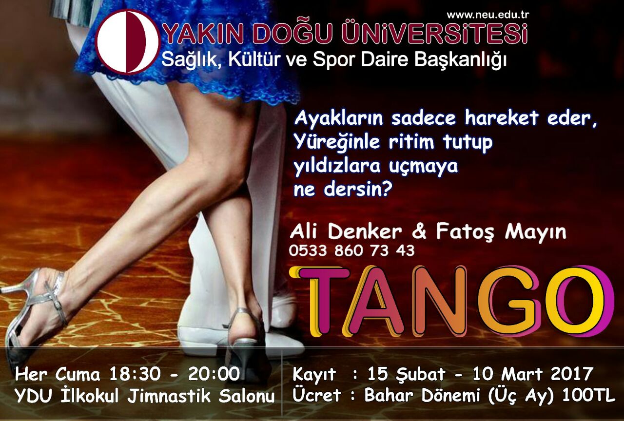 2016 – 2017 Bahar Dönemi Tango Tadında Gececek