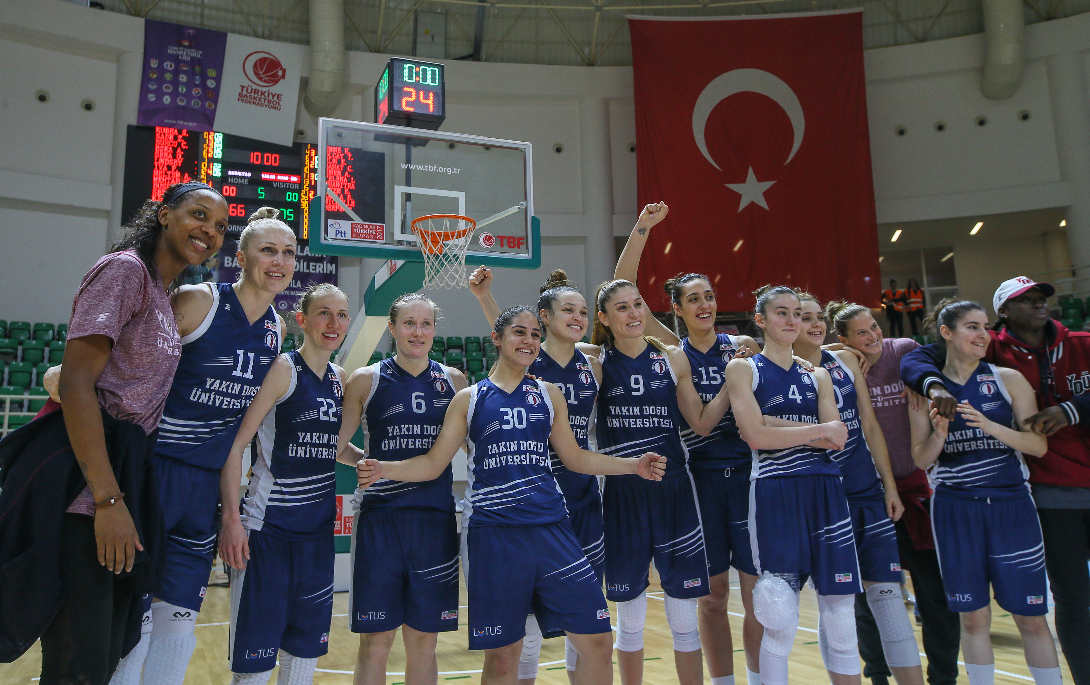 Yakın Doğu Üniversitesi Türkiye Kupasına Adını Yazdırmaya Hazır