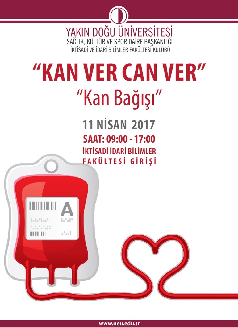 “Kan Ver Can Ver” Kan Bağışı