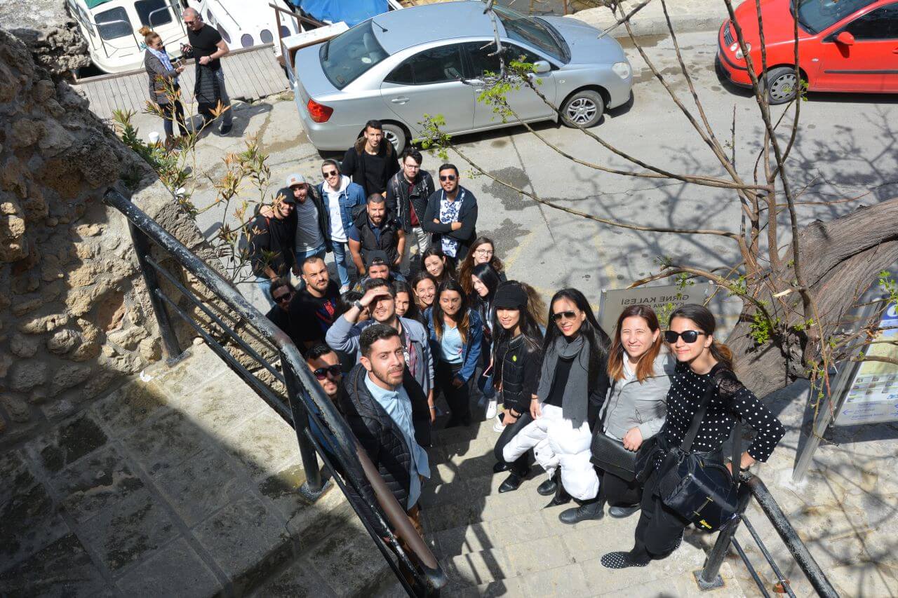 A trip was organized by the Department of Visual Communication and Design of Faculty of Communication of Near East University regarding City Aesthetics