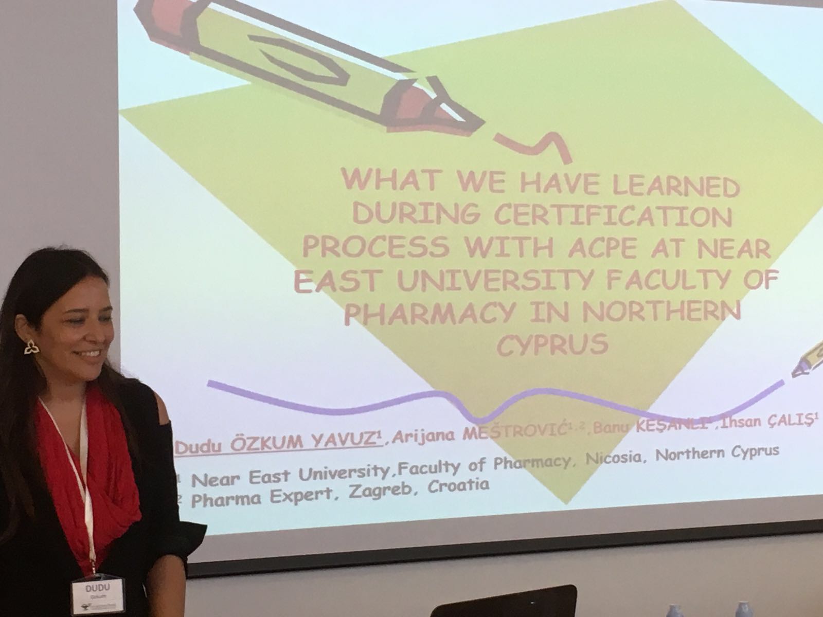 International ACPE Accreditation Process of the Near East University Faculty of Pharmacy was explained in Croatia