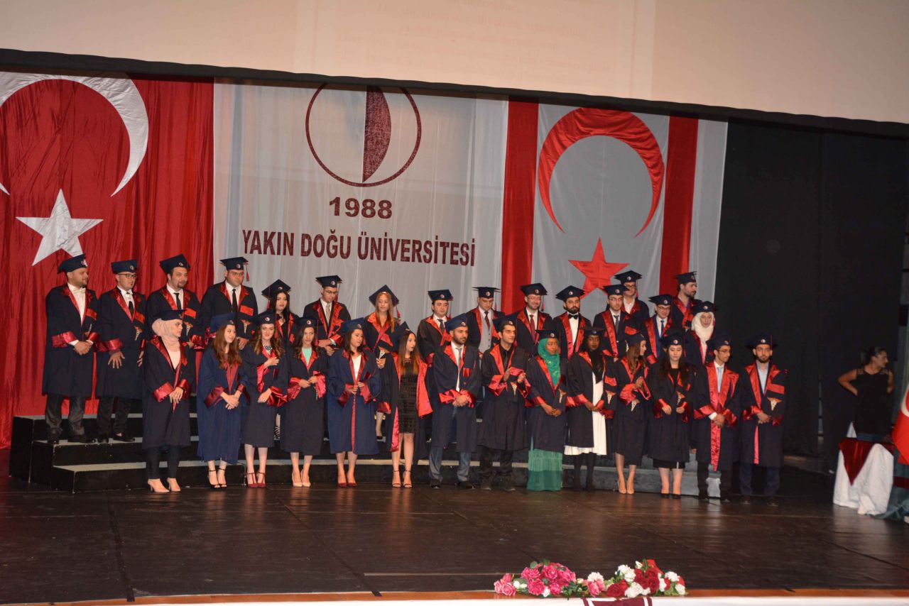 The Graduation Ceremony of Near East University Faculty of Medicine was realised with a high number of participation