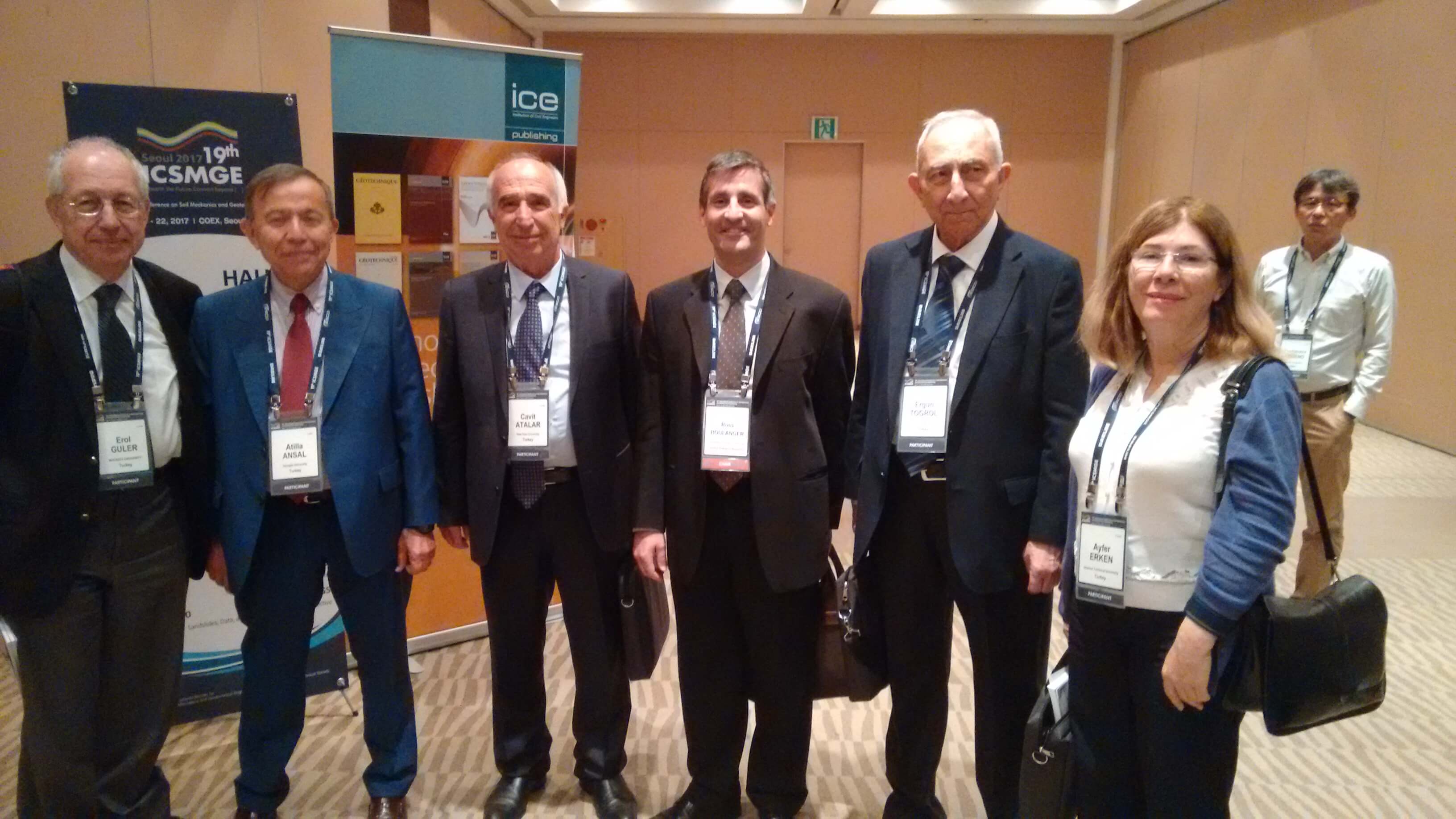 Near East University represented TRNC at the 19th International Conference on Soil Mechanics and Geotechnical Engineering that held in South Korea and participated by approximately 2000 Scientists from more than 80 Countries