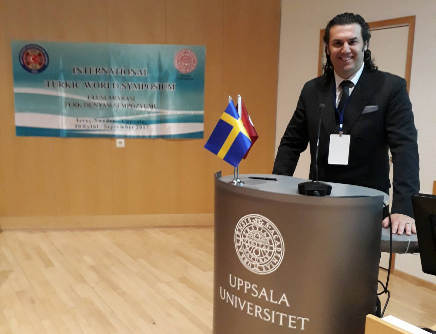 The presentation by Near East University Cyprus Research Centre receives a lot of interest in Sweden