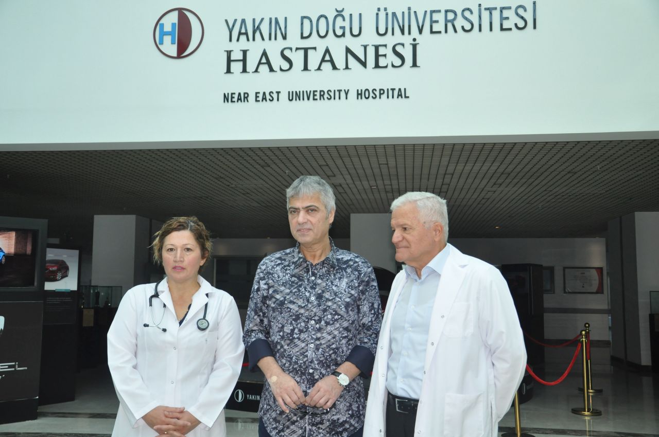 Cengiz Kurtoğlu Yakın Doğu Üniversitesi’nde Gördüğü Tedavisinin Ardından Taburcu Edildi