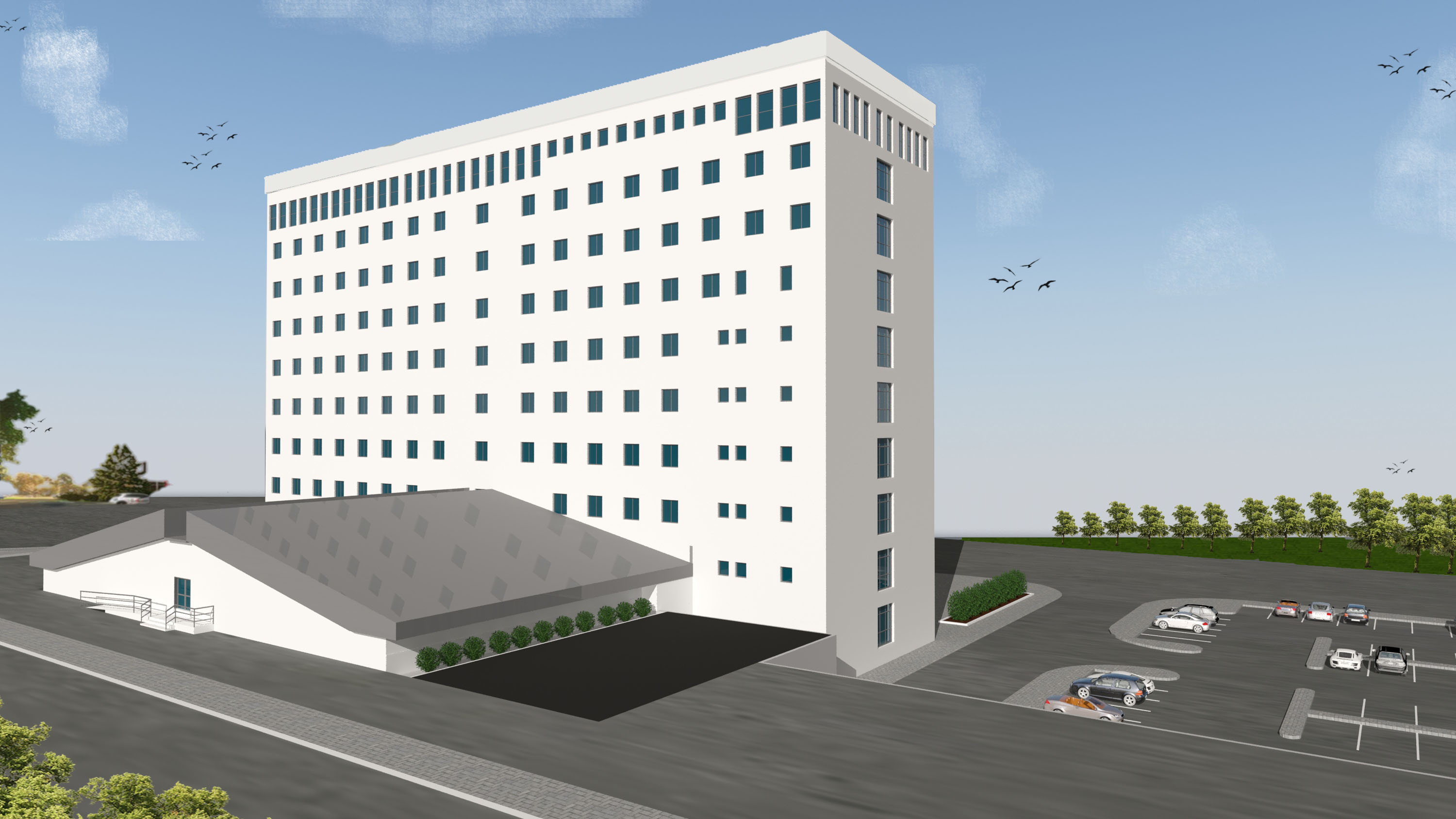 سيتم افتتاح مبنى كلية العلوم الصحية الجديد في جامعة الشرق الأدنى، الذي يضم 10 طوابق،  15 ألف متر مربع،  15 إدارة مختلفة في 15 تشرين الثاني / نوفمبر 2017.