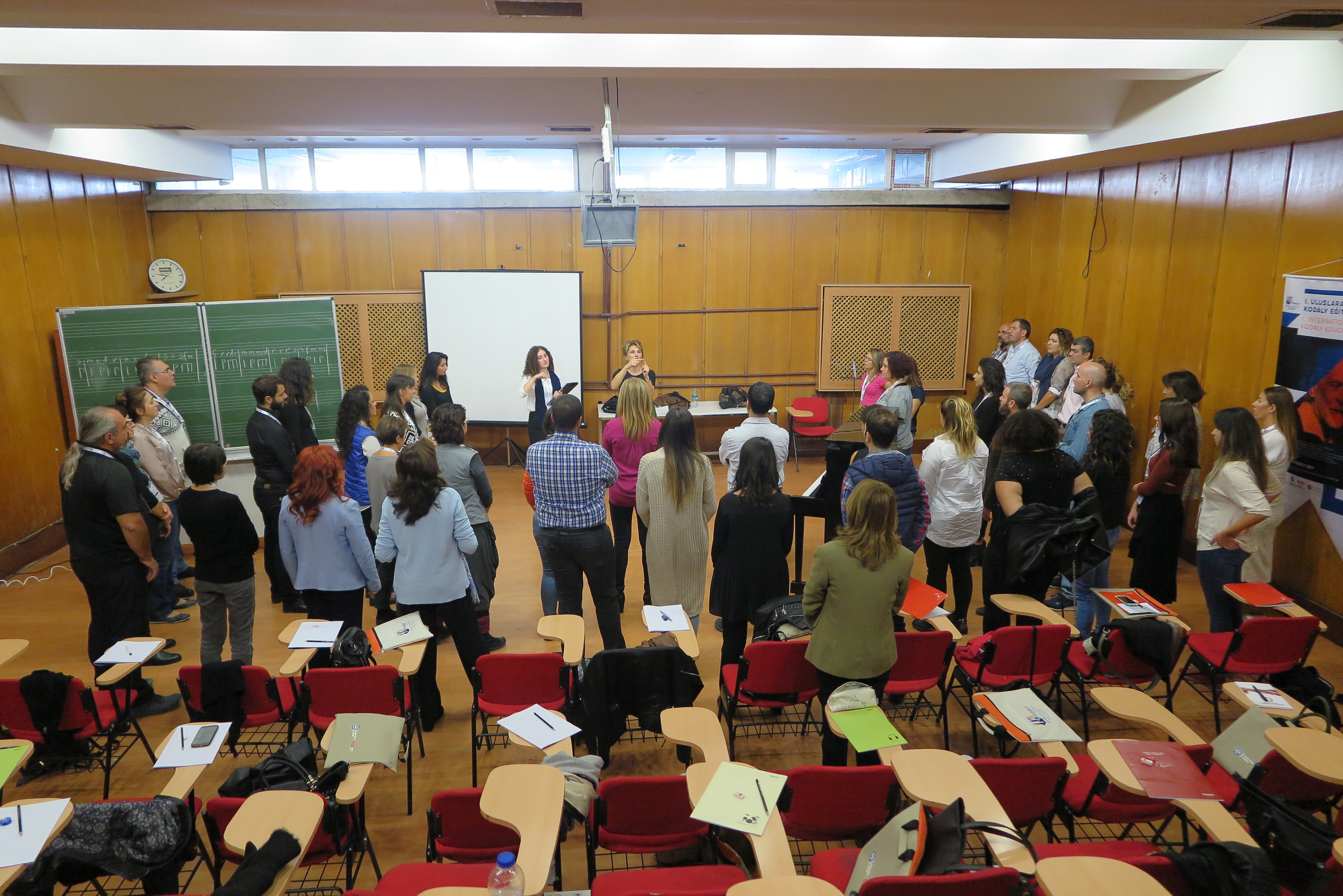 “1st International Istanbul Kodaly Education Days” was realised with the support of Near East University