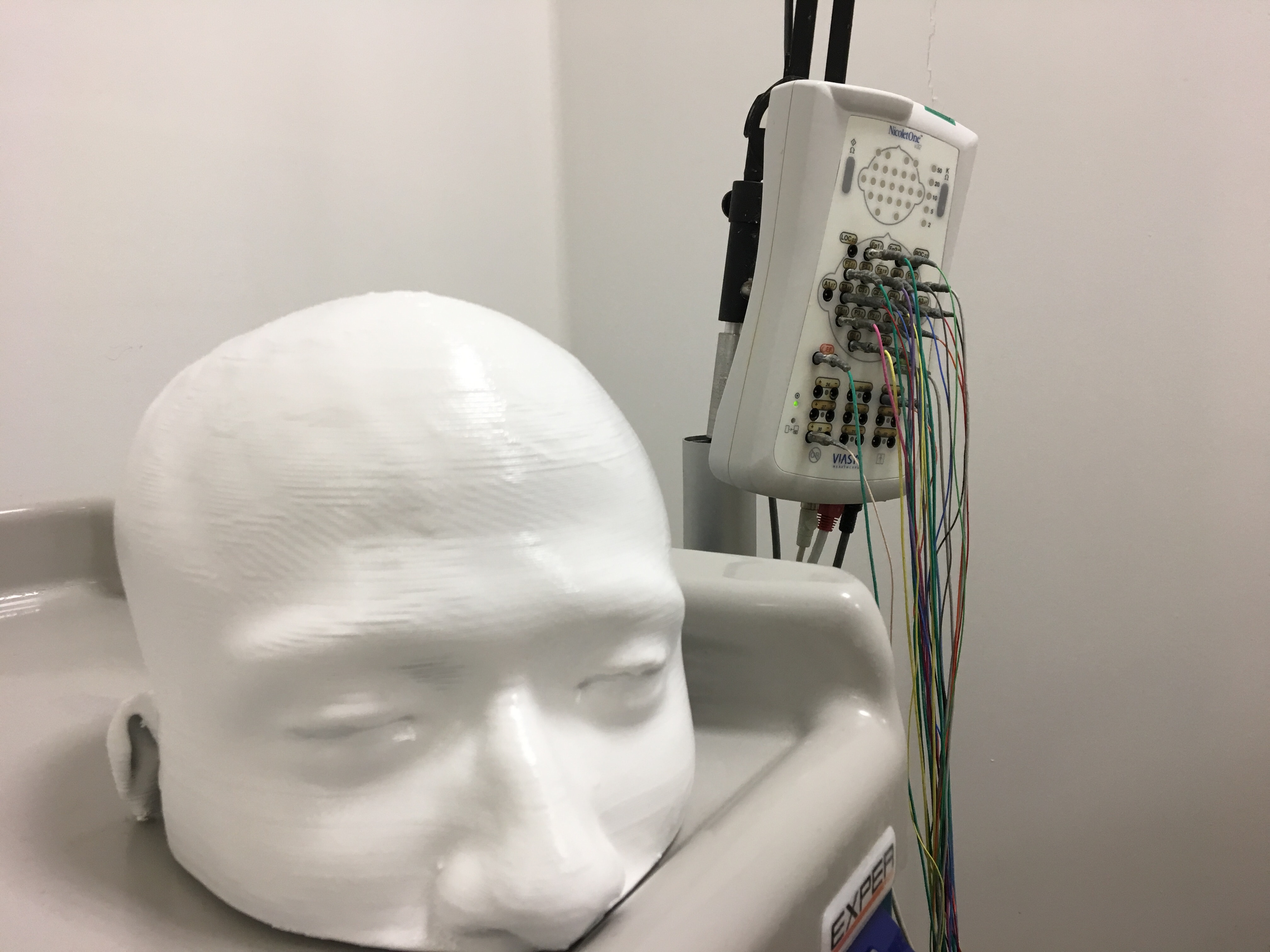 Near East University 3D laboratory produced a human skull model by three-dimensional printing method