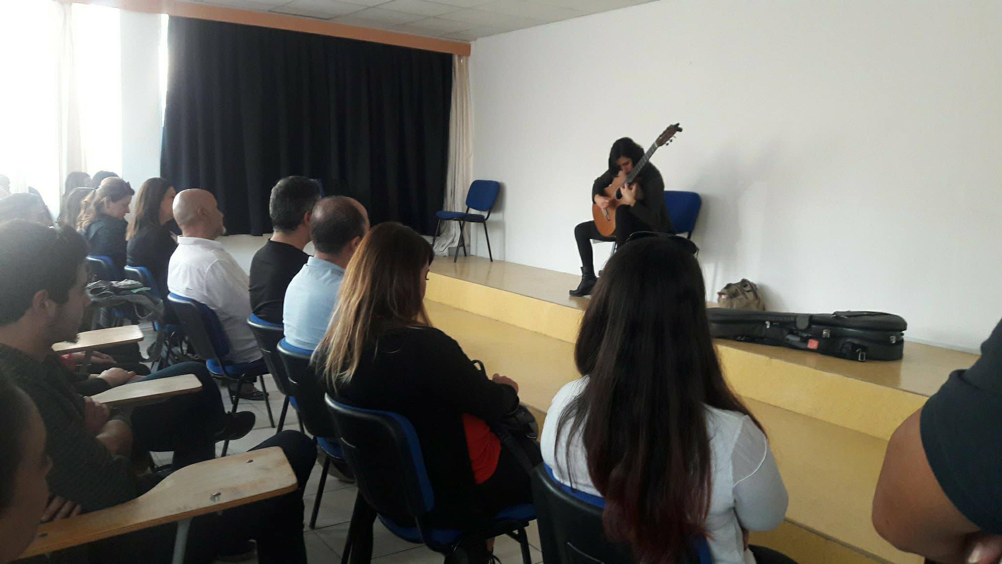 Near East University Department of Music Education hosted a World-Renowned Star: A Recital and Workshop given by Ayşegül Koca