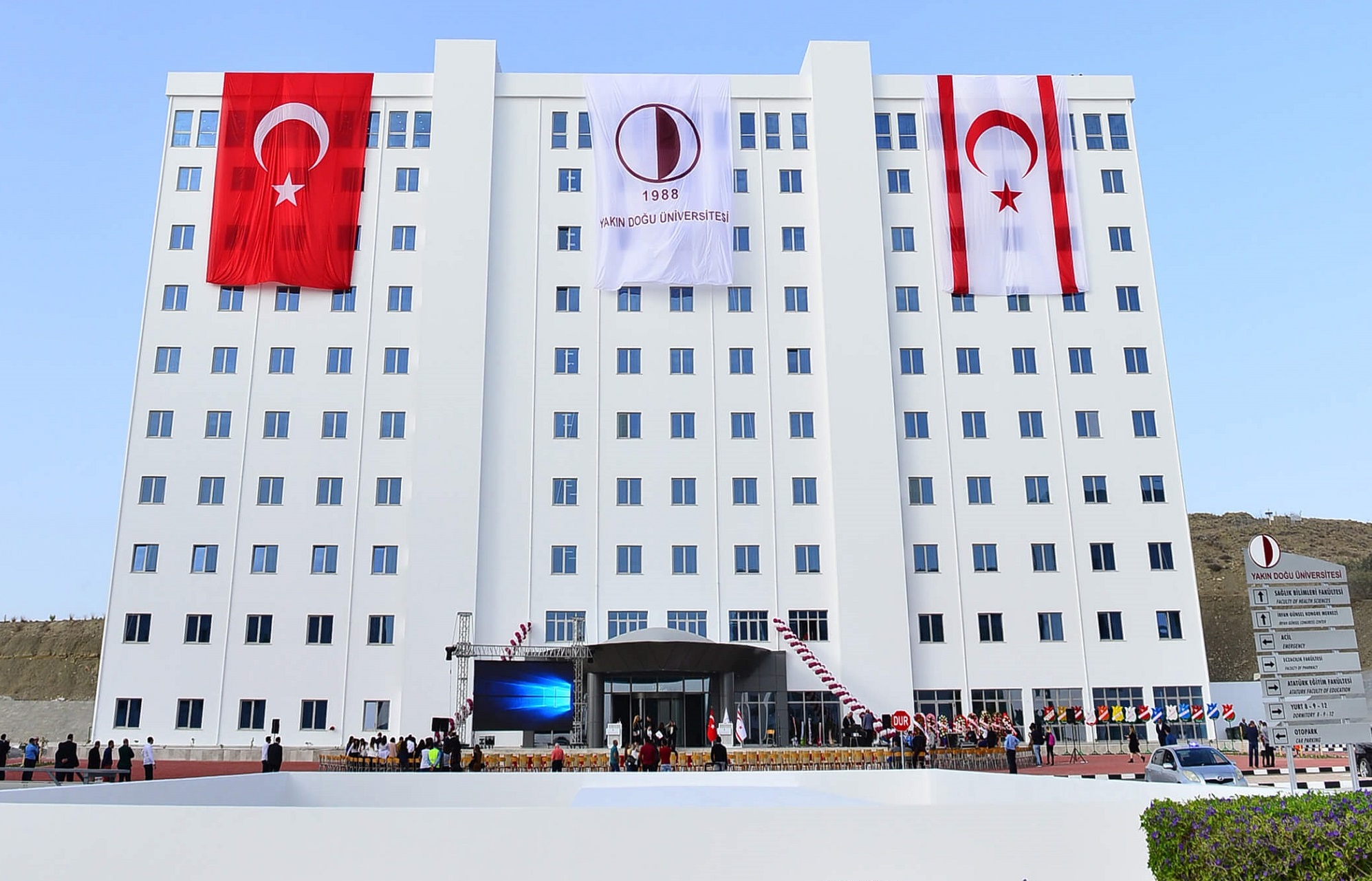 Near East University’s New Building of the Faculty of Health Sciences and İrfan Günsel Congress Center opened with a Grand Ceremony