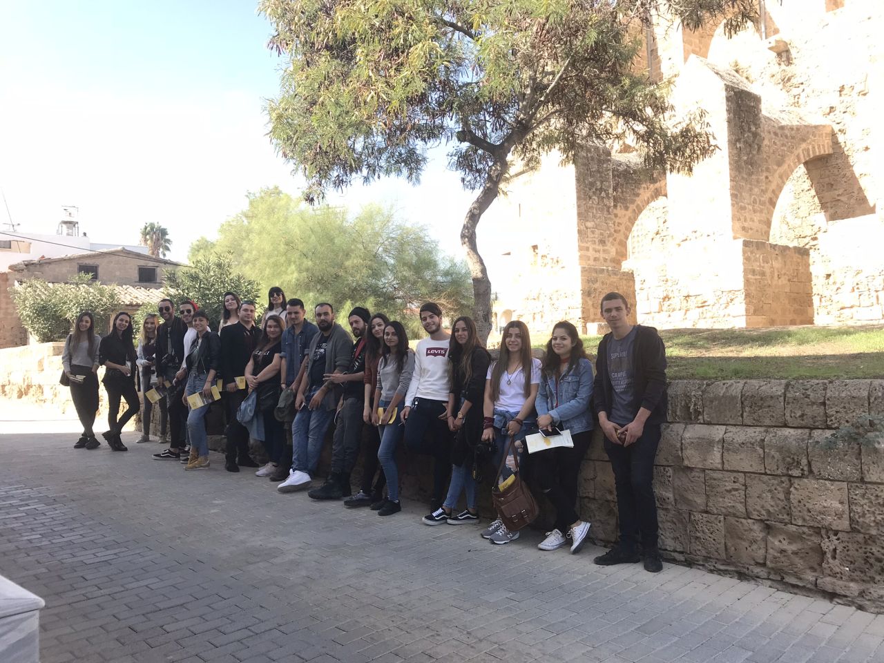 Near East University Faculty of Communication, Department of Visual Communication and Design held a research expedition to Famagusta regarding “City Aesthetics”