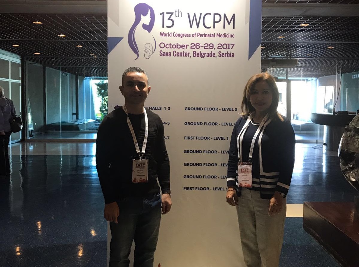 Near East University Faculty of Medicine has been represented at the 13th World Congress on Perinatal Medicine-WCPM 2017