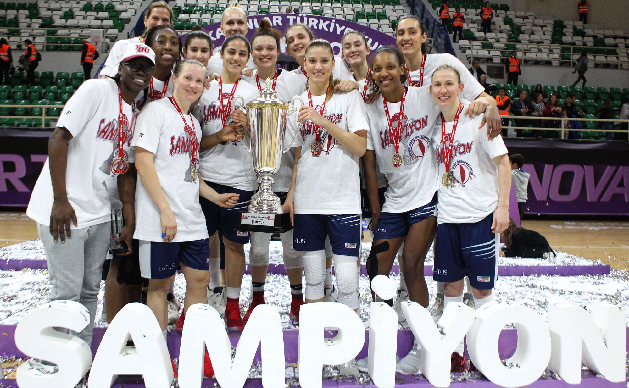 Kadınlar Basketbolda Türkiye Kupası Heyecanı… Yakın Doğu Üniversitesi Abdullah Gül Üniversitesi Çeyrek Finalde Karşılaşıyor
