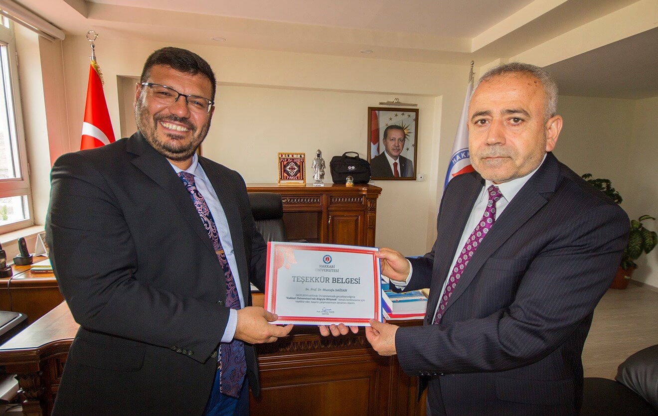 Yakın Doğu Üniversitesi Öğretim Üyesi Prof. Dr. Mustafa Sağsan’ın Hakkari’ye Entelektüel Sermaye Çıkarması!