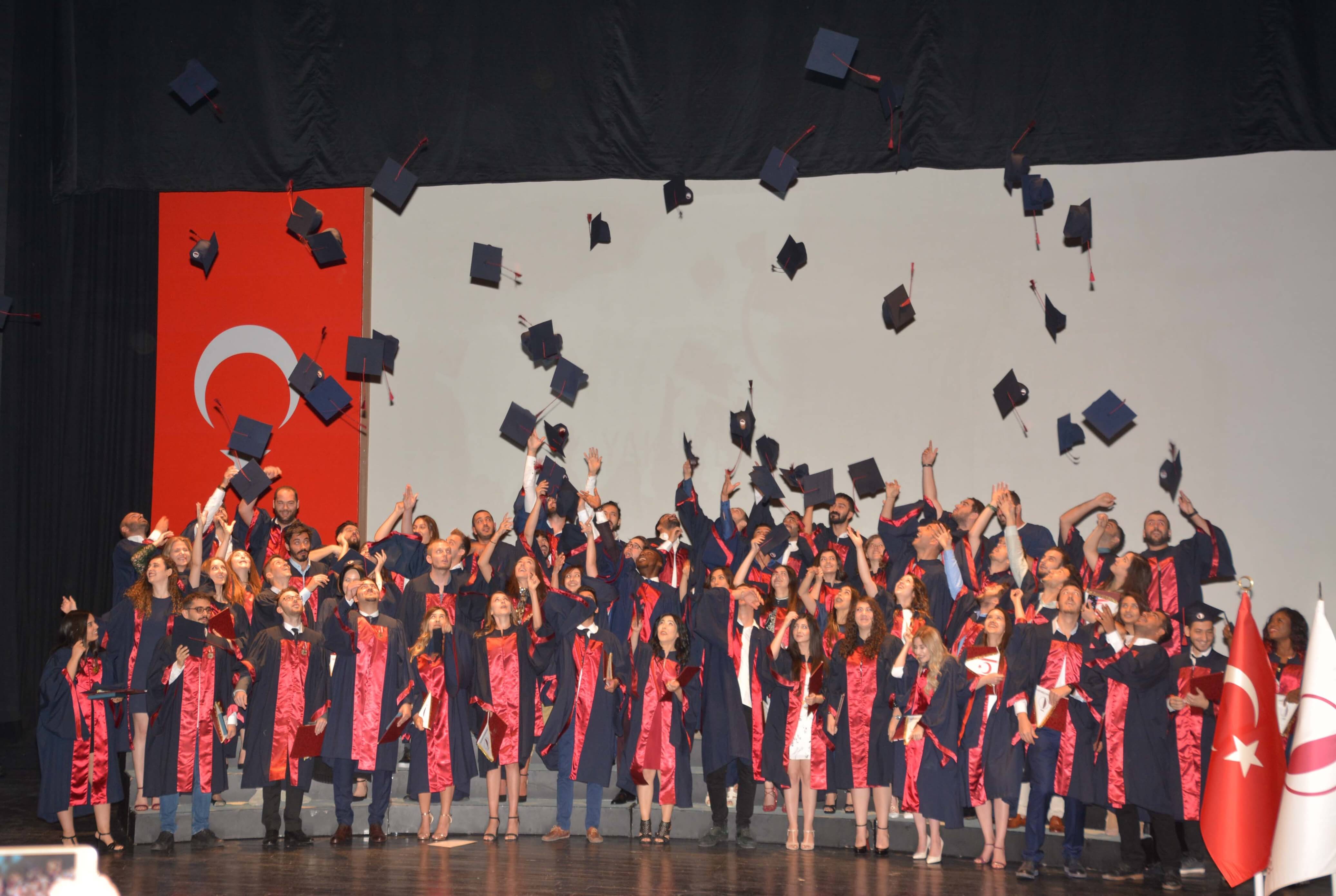 Near East University Faculty of Pharmacy 2017 – 2018 Spring Semester Graduation Ceremony performed in Grand Hall