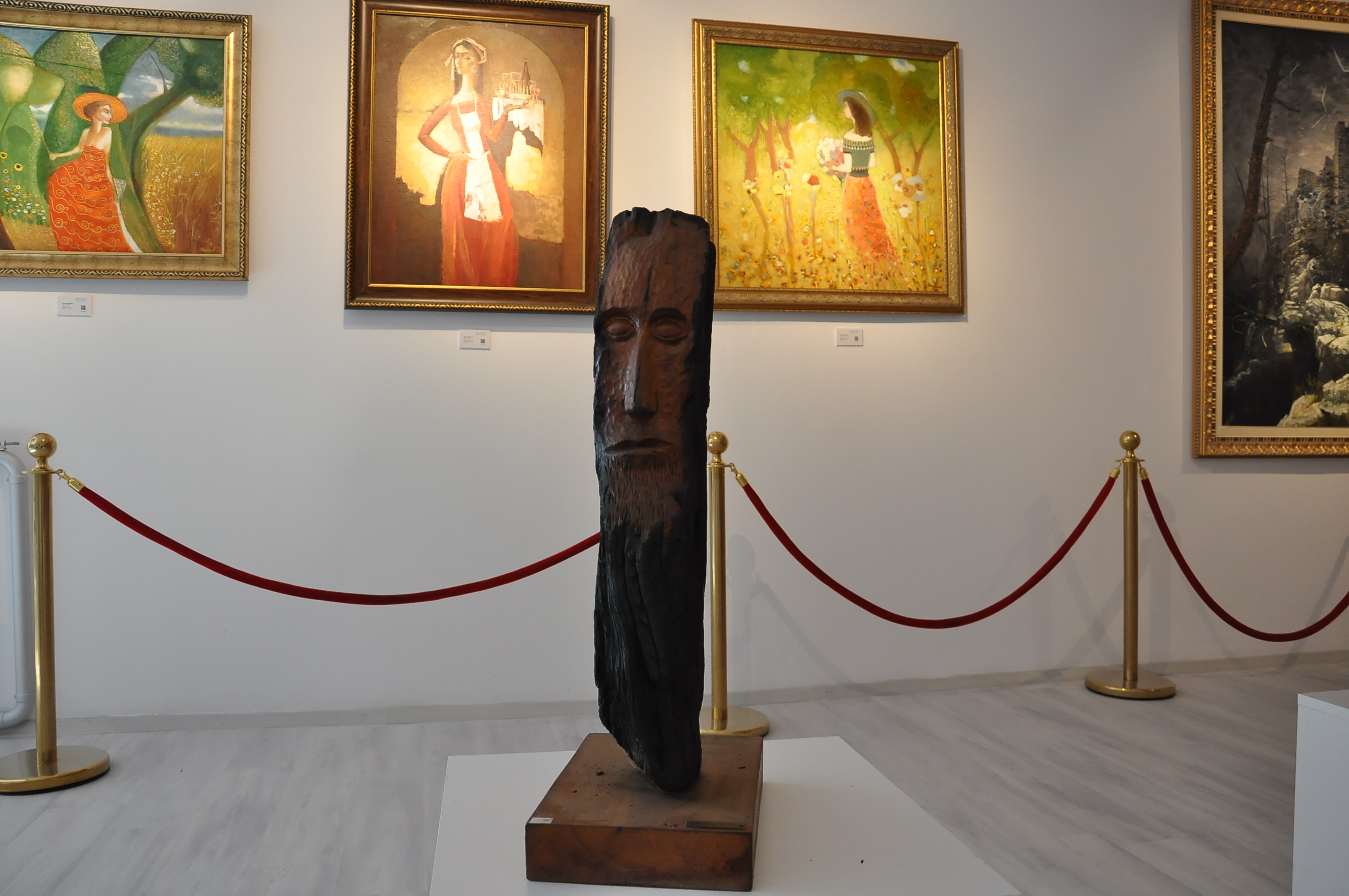 A Very Important Work of Şinasi Tekman, the First Turkish Cypriot Sculptor and Journalist-Author, was handed to Cyprus Museum of Modern Arts by his son, Journalist-Author Ali Tekman