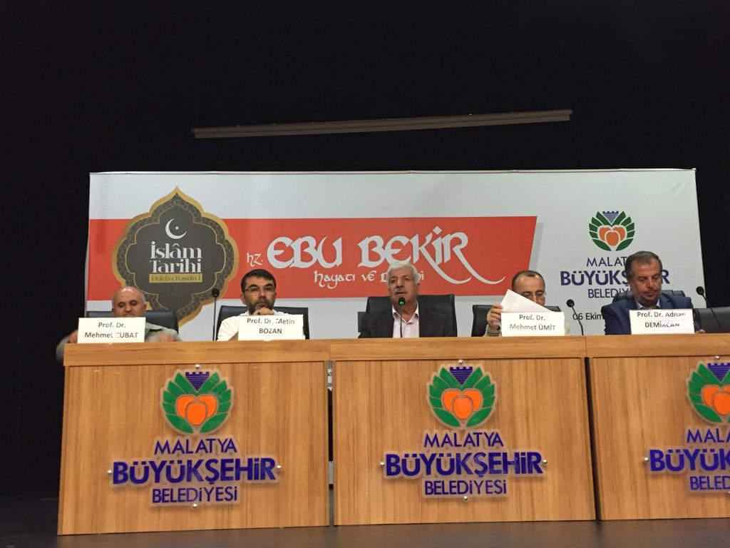 Near East University Faculty of Theology participated in a panel on History of Islam in Malatya