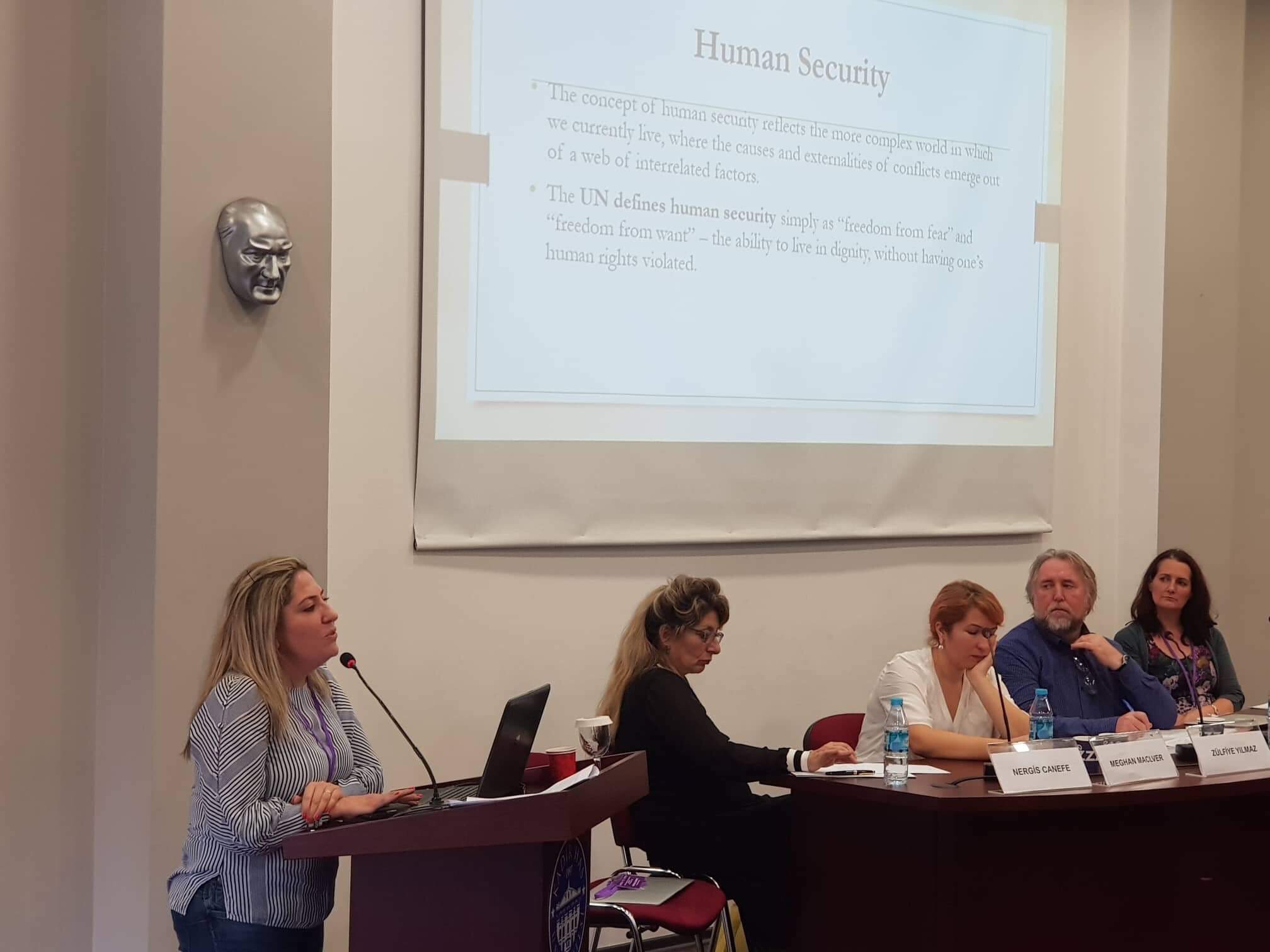 Near East University was represented at the Human Security Conference