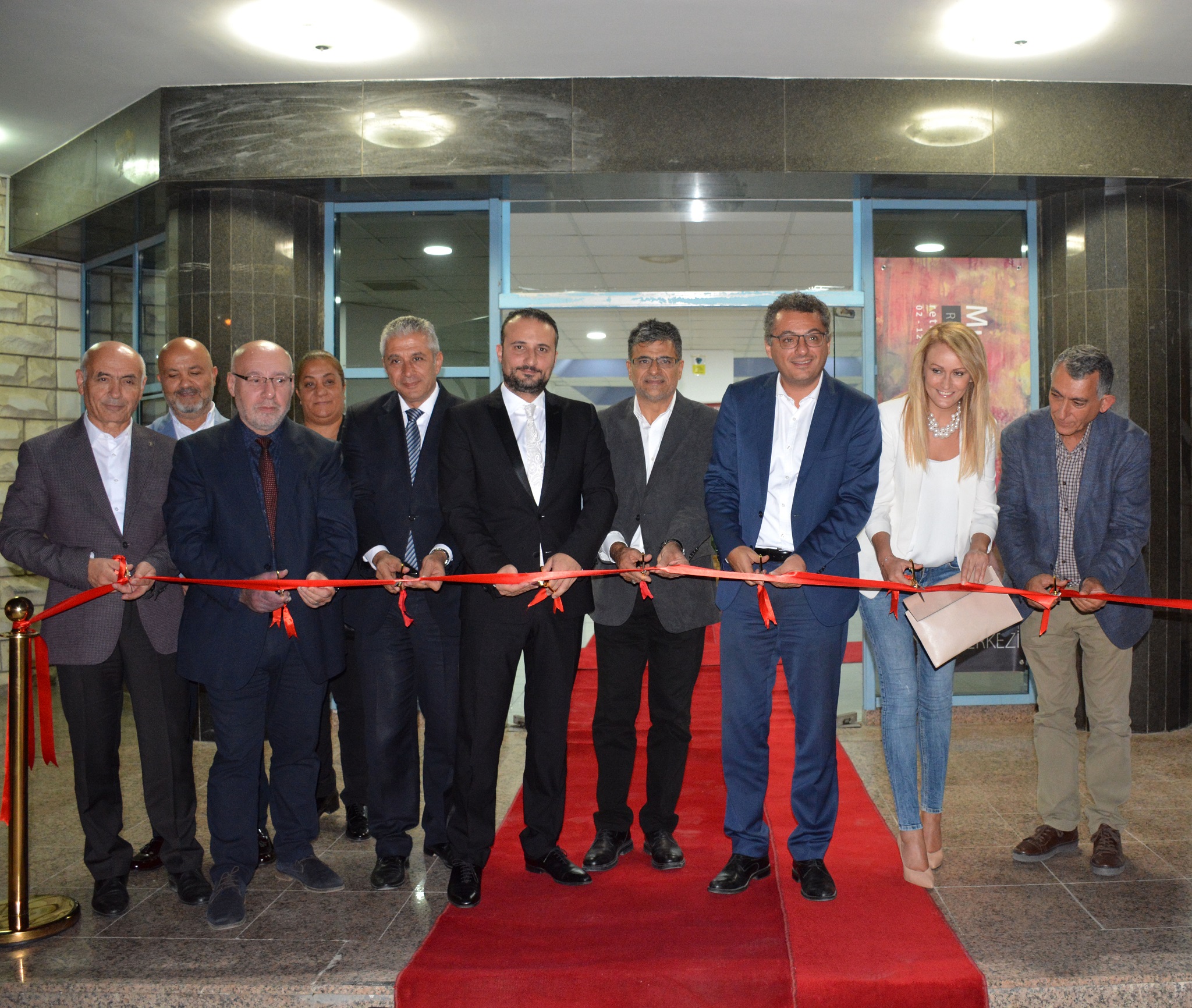 Prime Minister Tufan Erhürman opens Mustafa Hastürk’s Retrospective Painting Exhibition, The Second Exhibition of Art Center