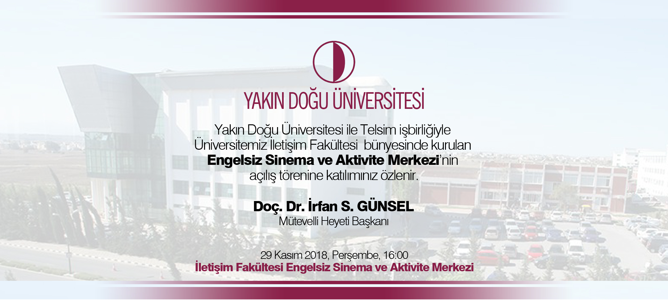 Yakın Doğu Üniversitesi İletişim Fakültesi İle KKTC Telsim İşbirliğinde ...