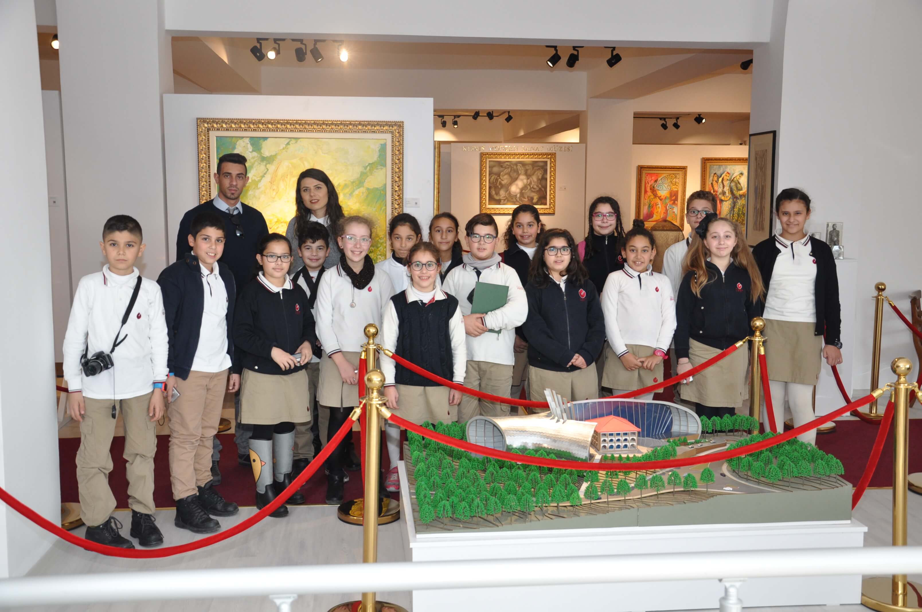 Levent İlkokulu Sanat Kulübü Öğrencileri’nden Kıbrıs Modern Sanat Müzesi’ne Yoğun İlgi…