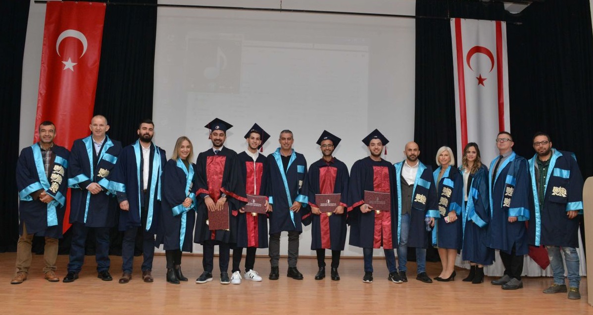 The Fall Term Graduation Ceremony of the Faculty of Sports Sciences of Near East University has been realised