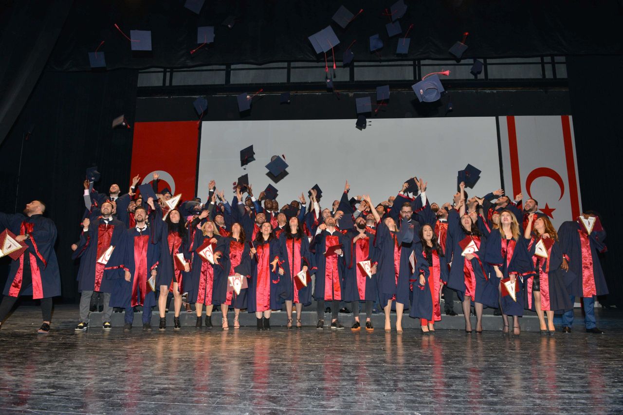 The 22th Fall Term Graduation Ceremony of the Near East University Faculty of Architecture was realized