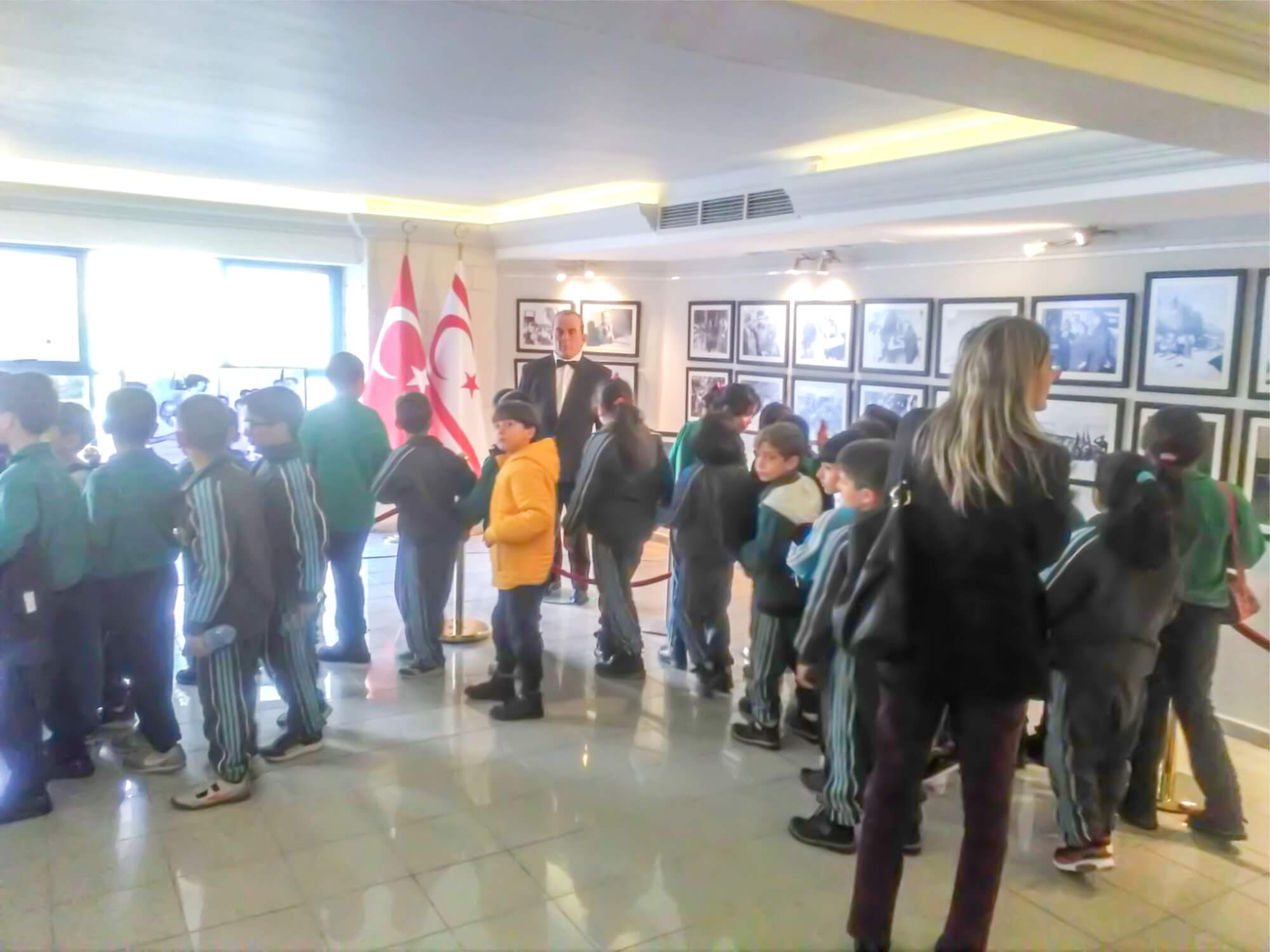 Çağlayan Cumhuriyet Primary School Students visited the Exhibition themed “Dr. Fazıl Küçük and National Struggle”