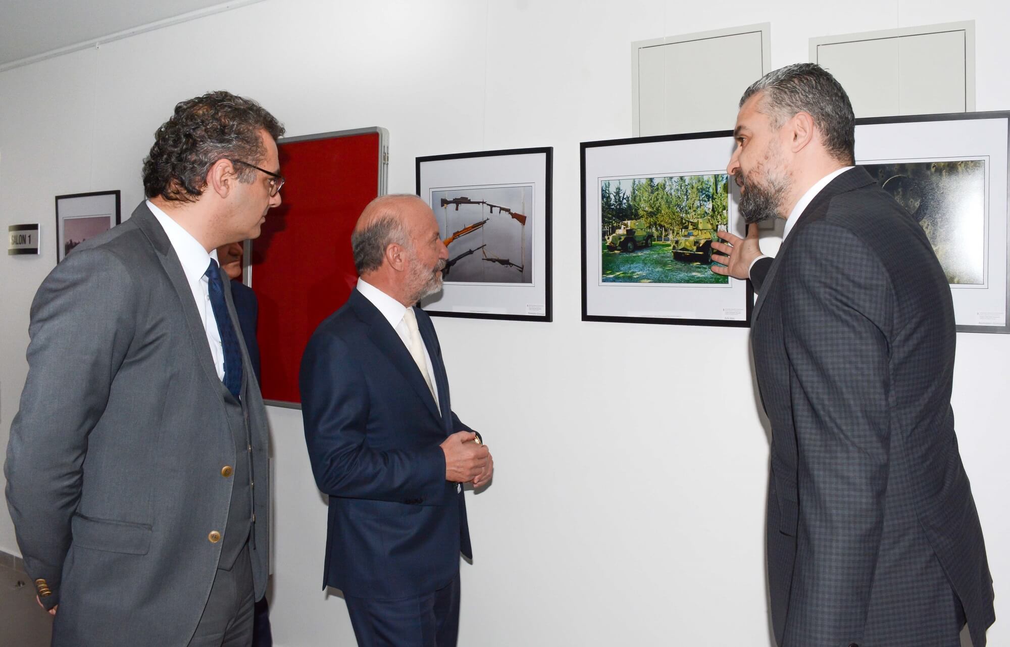 Cyprus Turkish National Struggle themed Photography Contest Exhibition with 190 Photographs of 50 Artists opened by Prime Minister Tufan Erhürman